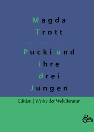 "Schon lange hatte sich Pucki vorgenommen, wieder einmal zu den Eltern ins Forsthaus Birkenhain zu gehen. Es war aber in den letzten Tagen immer etwas dazwischengekommen. Heute nun sollte der Besuch ausgeführt werden. Es war ein schöner Maientag, und Pucki überlegte, ob sie ihre beiden ältesten Buben mitnehmen sollte. Doch war heute mancherlei mit den Eltern zu besprechen, was Kinderohren nicht zu hören brauchten. Wie oft baten die Patienten darum, ihnen die frischen, fröhlichen Kinder zu schicken, die gar so drollige Einfälle hatten und dadurch die Kranken erheiterten." Gröls-Klassiker (Edition Werke der Weltliteratur)