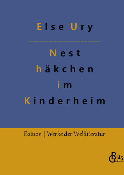 "Das war ein schwieriger Entschluß für das Mutterherz. Heimlich, ohne Abschiedskuß sollte sie von ihrem Nesthäkchen gehen - das Kind würde sicher weinen und schreien - sie kannte doch ihre ungezügelte Lotte. So schwer es Frau Doktor Braun auch wurde, es war sicher am besten so. Während ihr Nesthäkchen ahnungslos mit Gerda, Ellen und einer kleinen Annekathrein, die sich auch noch in ihrer Burg eingefunden hatte, eifrig überlegte, wie man wohl die Burg, wenn sie mal erst fertig war, am schönsten schmücken könnte, ob mit Blumen oder mit bunten Papierschnitzeln, schlich sich Frau Doktor Braun verstohlen davon." Gröls-Klassiker (Edition Werke der Weltliteratur)