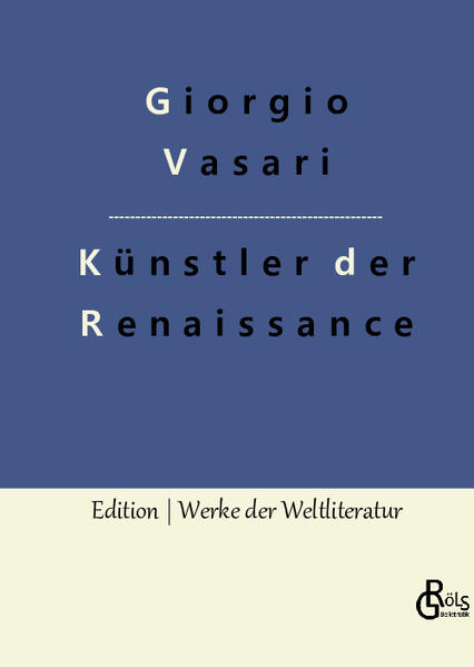 Bis heute sind Vasaris "Vite" eine der wichtigsten Quellen zu dem, was wir heute über die großen Künstler vergangener Tage wie Leonardo da Vinci, Raffael und Michelangelo wissen. Mit seinem heute noch angenehm lesbaren Opus Magnum gilt Vasari, der selbst Künstler war, als Kunsthistoriker der ersten Stunde. Gröls-Klassiker (Edition Werke der Weltliteratur)