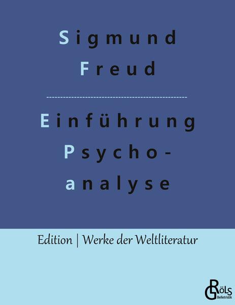 "Meine Damen und Herren! Ich weiß nicht, wieviel die einzelnen von Ihnen aus ihrer Lektüre oder vom Hörensagen über die Psychoanalyse wissen. Ich bin aber durch den Wortlaut meiner Ankündigung - Elementare Einführung in die Psychoanalyse - verpflichtet, Sie so zu behandeln, als wüssten Sie nichts und bedürften einer ersten Unterweisung. Seien Sie nun nicht böse, wenn ich Sie zunächst ähnlich behandle wie diese neurotischen Kranken. Ich rate Ihnen eigentlich ab, mich ein zweites Mal anzuhören. Ich werde Ihnen in dieser Absicht vorführen, welche Unvollkommenheiten notwendigerweise dem Unterricht in der Psychoanalyse anhaften und welche Schwierigkeiten der Erwerbung eines eigenen Urteils entgegenstehen." S.F. (Gröls-Klassiker - Edition Werke der Weltliteratur)