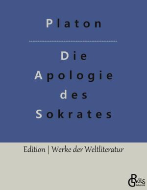 Die Apologie ist Platons literarische Gestaltung der Verteidigungsrede, die dessen Lehrer Sokrates vor dem athenischen Volksgericht hielt, als er im Jahr 399 v. Chr. wegen angeblicher Gottlosigkeit und Verführung der Jugend angeklagt war. Nicht umsonst wird die Rede bis in die Neuzeit von Rhetorikern studiert und analysiert, gehört sie doch sowohl literarisch als auch rhetorisch zu den Glanzstücken des menschlichen Geistes. Gröls-Klassiker (Edition Werke der Weltliteratur)