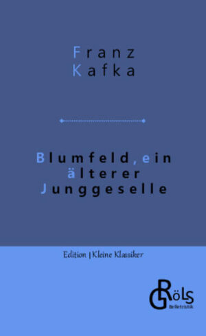 Blumfeld ist ein kauziger älterer Herr - Junggeselle, aber nicht unbedingt aus eigenem Willen. Mit der Realität tut er sich mitunter schwer, aber seine Realität ist auch etwas merkwürdig: Zum Beispiel wird er von zwei Tennisbällen verfolgt, die ihn in der eigenen Wohnung verfolgen und immerzu auf und abspringen. Was tun? Die Bälle einfangen? Unwürdig, findet Blumfeld. Einsperren? Irgendwelchen Kindern schenken, die möglicherweise Verwendung für die Bälle haben? Doch mit Jugendlichen tut er sich auch schwer - jedenfalls mit den jugendlichen Helfern, die ihm zugewiesen wurden... Gröls-Klassiker (Edition Kleine Klassiker)