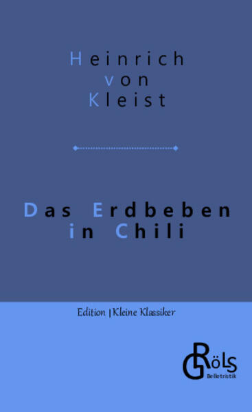 Das Erdbeben von Lissabon im Jahr 1755 hat Generationen von einfachen Menschen wie auch Philosophen mit Gott hadern lassen. Wie kann ein wohlmeinender Gott derartiges Leid zulassen? Für Kleist ist der Glaube an göttliches Wirken und Lenken denn auch lediglich der unbeholfene Versuch der Menschen, Ordnung in ein Universum zu bringen, das von Zufall und damit von Willkür und Ungerechtigkeit bestimmt wird. Wo kein Gott ist, kann auch kein göttlicher Wille sein. Gröls-Klassiker (Edition Kleine Klassiker)