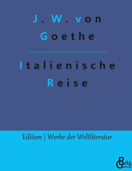 Dreimal schon hatte Goethe die Reise geplant und dann doch abgebrochen, diesmal sollte es gelingen - Grund war eine künstlerische Krise, eine tief empfundene Stagnation des Meisters. Nach zehn Jahren am Weimarer Hof musste Goethe sich eingestehen, dass er sich mehr um lästige Amtsgeschäfte gekümmert hat, als um die Kunst. Auch die Beziehung zu Charlotte von Stein war auf einem Tiefpunkt. Was war aus Faust geworden? Aus Tasso und Egmont? Alles unvollendete Fragmente. Was hilft da schneller wieder auf den Pfad der Tugend als eine Reise nach Italien, mit Sonne, Licht und prall gefüllt mit Kunstwerken aller Couleur? Gröls-Klassiker (Edition Werke der Weltliteratur)