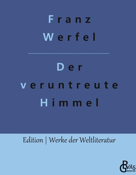 Teta Linek mag eine einfache Magd sein, doch sie hat einen klaren Lebensplan und einen starken Willen. Um sich einen ewigen Platz im Himmel zu sichern, sucht sie die Hilfe eines Mittlers - Mojmir. Schließlich hat auch Gott die Hilfe eines Mittlers in Anspruch genommen, oder etwa nicht? Um hinreichend Kapital im Himmel aufzubauen, vollbringt sie allerhand gute Taten. Mit ihren Ersparnissen bringt sie zum Beispiel den Neffen durchs Studium - ein persönliches Interesse hat sie an dem jungen Verwandten freilich nicht. Mojmir ist nur leider kein Priester, wie Teta denkt, sondern ein Schwindler. Und einen ewigen Platz im Himmel kann schließlich nur ein echter Priester vermitteln, nicht wahr? Gröls-Klassiker (Edition Werke der Weltliteratur)