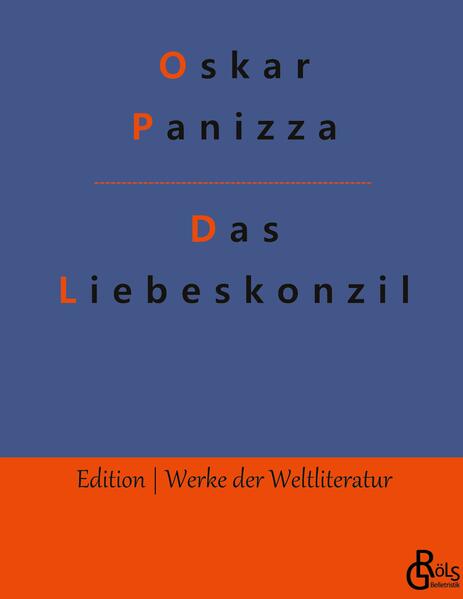 Panizzas Satire ist ein Affront für die Kirche: Gott - mittlerweile etwas gebrechlich und nicht mehr ganz auf der Höhe, erfährt von den sündigen Zuständen der Menschheit. Eine Inspektion soll Klarheit schaffen. Er nimmt seinen debilen Sohn und die etwas abgestumpfte Maria mit auf die Reise. Am Hof seines Stellvertreters auf Erden, des Papstes, wird er Zeuge größter Obszönitäten. Maßnahmen müssen her! Gröls-Klassiker (Edition Werke der Weltliteratur)