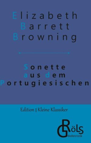 Von wegen Portugal - die bekanntesten Gedichte aus dem viktorianischen Zeitalter stammen von Elizabeth Barrett aus dem kühlen England. Mit 40 Jahren verfasste sie die Sonette an ihren jüngeren Verehrer, Robert Browning, der selbst Poet war, wenn auch weniger bekannt als seine Herzensdame. Eine eheliche Verbindung zwischen den beiden schien lange unwahrscheinlich - doch die Liebe findet ihren Weg. Gröls-Klassiker (Edition Kleine Klassiker)