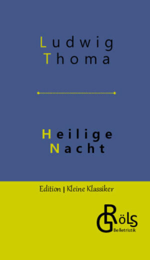 Thoma erzählt die Weihnachtsgeschichte nach dem Lukasevangelium in bairischem Dialekt. Thoma nennt den Dialekt „Lenggrieser Dialekt", wenngleich kein Bezug des Autors zu Lenggries historisch bekannt ist. Gröls-Klassiker (Edition Kleine Klassiker)