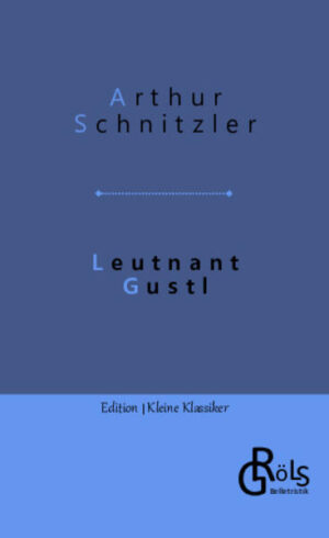 Der Leutnant Gustl bezieht sein Selbstbewusstsein gänzlich aus dem Tragen der Uniform. Nicht-Militärs verachtet er, ebenso Frauen und Juden und überhaupt alles, was er unter sich wähnt. Dementsprechend ist er doch sehr in seinem Ehrgefühl gekränkt, als ein unter ihm stehender Bäcker ihn als dummen Bub verunglimpft und ihn vorführt. Was tun? Bleibt eigentlich für einen gestandenen Leutnant nur Selbstmord, oder nicht? Das alles überlegt er sich im inneren Dialog und das ist überhaupt das prägende Element dieses Romans, der fast vollständig aus dem inneren Monolog besteht. Gröls-Klassiker (Edition Kleine Klassiker)