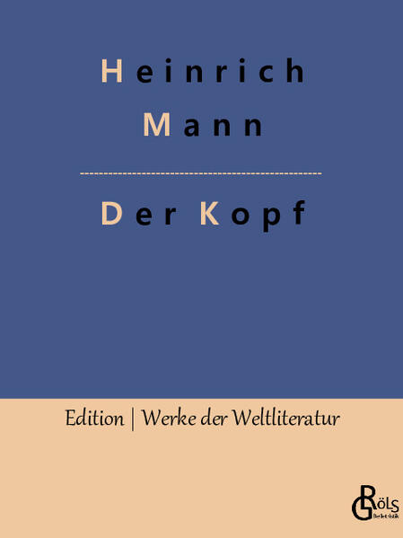 Es ist vielleicht Heinrich Manns am stärksten unterschätzter Roman: "Der Kopf" handelt Liebe und Macht, von Verrat und Ehre. Im Kern behandelt er das Versagen der Eliten seiner Zeit. Vor der Kulisse des Wilhelminischen Berlin, Münchens, Tirols und einer norddeutschen Hafenstadt fiebern die Protagonisten unbewusst der großen Katastrophe ihrer Generation entgegen - dem Krieg. Terra scheitert als Kriegsgegner und Syndikusrechtsanwalt der Rüstungsindustrie, während Mangolf als Kriegsbefürworter und in der politischen Karriere scheitert. Gröls-Klassiker (Edition Werke der Weltliteratur)