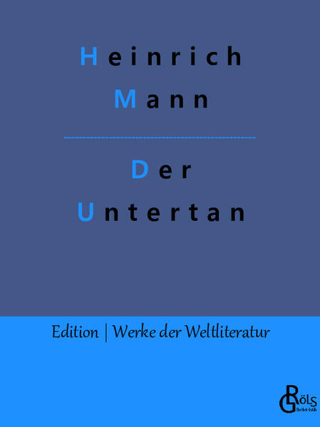 Es ist Heinrich Manns Opus Magnum und eines der bedeutstensten Werke der deutschen Literatur: In "Der Untertan" wagt H.M. den satirischen, fast frechen Aufschlag gegen das Deutsche Reich wilhelminischer Prägung und portraitiert zugleich einen Archetyp deutscher Prägung, den Untertan. Der Antiheld Diederich Heßling tritt nach unten und buckelt nach oben - ein Typus, der niemals ausstirbt und den der Obrigkeitsstaat benötigt, wie Schwimmer das Wasser und wie Flugzeuge den Auftrieb. Geldgier, Militarismus und Nationalismus - H. M. nimmt die großen Triebfedern seiner Zeit gekonnt in die Mangel. Die Nazis verbrannten das Buch - immerhin waren sie intelligent genug zu erkennen, dass sie gemeint waren. Gröls-Klassiker (Edition Werke der Weltliteratur)