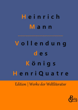 Henri ist natürlich die Hauptfigur - und doch stellt H. M. ihn nicht nur als Lichtgestalt dar. Er reift heran, lernt, liebt und zeigt früh eine humanistische, den Menschen zugewandte Seite. Die Romane selbst nehmen drei Zeitebenen in Anspruch, die H. M. kunstvoll auftreten lässt. Da ist einmal die Renaissance mit den Religionskriegen, dann die Epoche der Aufklärung schließlich das Exil, zunächst in Frankreich, später in den USA. Gröls-Klassiker (Edition Werke der Weltliteratur)