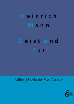 Es sind biografische Essays von der herausragenden Qualität eines Stefan Zweig, die Heinrich Mann hier versammelt. Choderlos de Laclos und Philippe Soupault mag nicht jeder kennen, wohl aber Stendhal, Victor Hugo, Gustave Flaubert und andere Geistesgrößen, die Heinrich Mann hier brillant und in seiner unnachahmlich nüchternen Art vorstellt. Gröls-Klassiker (Edition Werke der Weltliteratur)