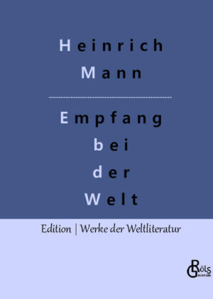 H. M. erstes großes Werk nach seiner Flucht in die USA. Hier in Kalifornien ist er nicht so bekannt wie sein Bruder, er kann noch mit keinem großen Publikum rechnen. Vielleicht ist sein Werk deshalb so kompromisslos, so geradeheraus, wie es nur eine Geschichte ist, die man für sich selbst aufschreibt. Die Protagonisten laden zu einem großen Empfang, der vordergründig dazu dient, Aktien für ein Opernhaus zu zeichnen. Wie immer ist niemand unschuldig in Manns Fiktionen - der Pragmatismus und die Gier stechen die Moral aus. Auf wem ruht die Hoffnung, wenn nicht auf der nächsten Generation? Gröls-Klassiker (Edition Werke der Weltliteratur)