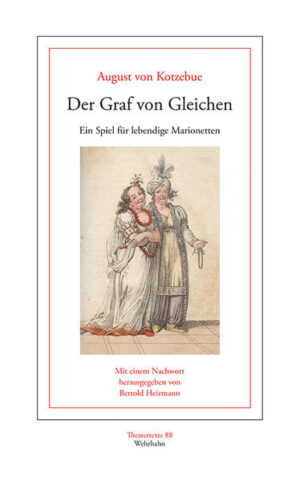 Einige Gärung«, heißt es, habe die Aufführung des Stückes Der Graf von Gleichen von Goethes Intimfeind August von Kotzebue in Weimar hervorgebracht, als es zum Geburtstag der Großfürstin 1815 gegeben wurde. Diese nach Urteil zahlreicher Zeitgenossen »elende Burleske« war ja erkennbar eine Parodie auf Goethes Stella, und Goethe selbst, der nicht anwesend war, soll darüber geschäumt haben »wie ein angeschossener Eber«. Was hat ihn derartig erzürnt, dass er sogar Weimar für immer verlassen wollte? - In seiner Stella, die er bereits 1775, damals noch mit dem Untertitel Schauspiel für Liebende, geschrieben hatte, war der Konflikt eines Mannes zwischen zwei Frauen mit dem Verweis auf die Geschichte vom Grafen von Gleichen gelöst worden. Dieser Graf war der Sage nach als Kreuzritter in orientalische Gefangenschaft geraten und von einer schönen Sarazenin gerettet worden