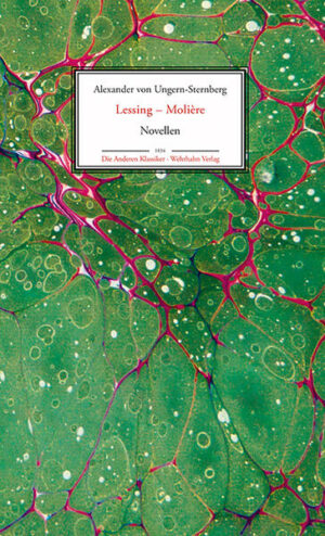 Zerrissenheit ist das Thema der beiden Novellen Lessing und Molière, die Alexander von Ungern-Sternberg 1834 veröffentlichte. 1832 hatte er mit »Die Zerrissenen« den Weg vorgezeichnet und das Phänomen der Zeit beim Namen genannt. Rasch avancierte der Titel zum Schlagwort und beschäftigte den zeitgenössischen Literaturbetrieb von Heinrich Heine über Karl Gutzkow bis zu Georg Büchner. Sternbergs Novellen erzählen von Künstlern, die mit sich selbst und den Widrigkeiten, die auf sie einstürmen, kämpfen. Die Salonkultur zum Vorbild nehmend schließen sie an literarische Traditionen an, in denen Geselligkeit die Basis von Freundschaft war, aber auch als ästhetisches Kampfmittel erprobt wurde. Als Meister in diesem Fach hat Sternberg diesen Traditionen seinen Stempel aufgedrückt und so eine Antwort gegeben auf die seinerzeit viel diskutierte Zerrissenheit - eine Tatsache, die bisher nur am Rande zur Kenntnis genommen wurde, die für die Rezeptionsgeschichten Lessings und Molières aber nicht unerheblich gewesen sein dürfte.