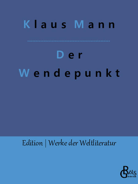 Es ist Klaus Manns Autobiografie, die er treffend mit "Wendepunkt" tituliert. Der Titel bringt Manns Überzeugung zum Ausdruck, dass uns gewisse Wendepunkte im Leben eine Richtung geben. "Wo beginnt die Geschichte? Wo sind die Quellen unseres individuellen Lebens? Welche versunkenen Abenteuer und Leidenschaften haben unser Wesen geformt? Woher kommt die Vielfalt widerspruchsvoller Züge und Tendenzen, aus denen unser Charakter sich zusammensetzt? Ohne Frage, wir sind tiefer verwurzelt, als unser Bewusstsein es wahrhaben will." Gröls-Klassiker (Edition Werke der Weltliteratur)