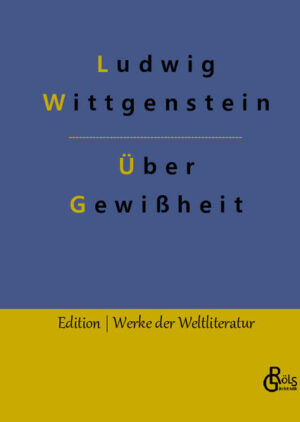 Wittgenstein: “Ich weiß, daß ich ein Mensch bin.“ Um zu sehen, wie unklar der Sinn des Satzes ist, betrachte seine Negation. Am ehesten noch könnte man ihn so auffassen: „Ich weiß, daß ich die menschlichen Organe habe.“ (Z. B. ein Gehirn, welches doch noch niemand gesehen hat.) Aber wie ist es mit einem Satze wie „Ich weiß, daß ich ein Gehirn habe“? Kann ich ihn bezweifeln? Zum Zweifeln fehlen mir die Gründe! Es spricht alles dafür, und nichts dagegen. Dennoch läßt sich vorstellen, daß bei einer Operation mein Schädel sich als leer erwiese." Gröls-Klassiker (Edition Werke der Weltliteratur)