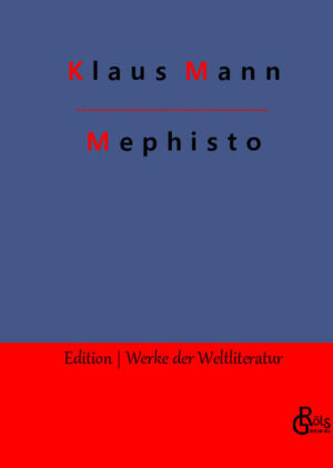 Mephisto liest sich wie ein Schlüsselroman, Klaus Mann bestreitet das aber. Unbestritten ist hingegen, dass Mephisto eines seiner wichtigsten Werke ist. Erzählt wird die Geschichte des Schauspielers Hendrik Höfgen von 1926 im Hamburger Künstlertheater bis zum Jahr 1936, als dieser es zum gefeierten Star des sogenannten Neuen Reiches gebracht hat, weil er sich seinen Opportunismus schönredet. Zu spät erkennt er: Er ist zu einem „Affen der Macht“, einem „Clown zur Zerstreuung der Mörder“, geworden. Gröls-Klassiker (Edition Werke der Weltliteratur)