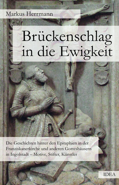 Insgesamt dreiundsiebzig Grabdenkmäler, sogenannte Epitaphien, sind noch heute auf den Pfeilern und an den Wänden in der Ingolstädter Franziskanerkirche zu bewundern. Der historische Roman "Brückenschlag in die Ewigkeit" von Markus Herrmann spürt den Geschichten nach, die sich um diese großteils bedeutenden Kunstwerke aus dem fünfzehnten bis siebzehnten Jahrhundert ranken. Ein Chronist, der Franziskanerpater Isidor Oberleitner, schreibt im Jahr 1624 die Ergebnisse seiner Recherchen nieder. Die Leser und Leserinnen und Leser erfahren etwas über bekannte Konvertiten der Ingolstädter Universität wie Friedrich Staphylus und Caspar Frank, das italienische Abenteuer des Statthalters Johann von der Leiter, eine Entführung durch Straßenräuber, eine Reise auf den Spuren des Heiligen Franz von Assisi, über eine Pilgerfahrt in den Orient, berühmte Künstler wie Loy Hering, Hubert Gerhard und Stephan Rottaler und anderes mehr. Die dargestellten Figuren auf den Epitaphien erwachen zum Leben und eine ferne Zeit rückt uns näher. Auch einige weitere Grabdenkmäler und ein Gemälde aus anderen Ingolstädter Kirchen kommen zur Sprache. Zahlreiche Abbildungen ergänzen den Bericht des Chronisten.