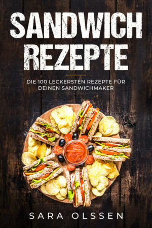 Du bist ein Sandwichfan und suchst nach leckeren sowie abwechslungsreichen Rezepten? Dann ist dieses Buch genau das Richtige für dich! Wenn dir mal wieder der Sinn nach etwas steht, dass nicht nur gut schmeckt, sondern sich schnell und einfach zubereiten lässt, sind Sandwichs genau das Richtige für dich. In diesem Buch findest du die tollsten Rezepte und Anregungen, um die herrlichsten Sandwichs zu zaubern. Das Buch leitet dich Schritt für Schritt durch eine Vielzahl an kreativen Rezepten. Vielleicht hast du an einem Tag ja mal mehr Lust auf etwas herzhaftere Sandwichs mit Fisch oder Fleisch, oder an einem anderen Tag auf etwas Süßes oder auch auf vegetarische Sandwichs. Die Rezepte sind keine Vorgaben, wie du es unbedingt tun musst, sondern sollen dir auch zeigen, woraus sich sehr leckere Sandwichs machen lassen. Du wirst staunen, welche Zutaten in unbekannten Kombinationen bei Sandwich sehr lecker schmecken können. Also leg los und guten Appetit! Das erwartet dich: -100 leckere und abwechslungsreiche Rezepte mit Fleisch, Fisch oder vegetarisch - Genaue Zutatenlisten und Schritt-für-Schritt Anleitungen für jedes Rezept - Pflegehinweise für deinen Sandwichmaker - Süße Sandwichrezepte für den Nachtisch wie z.B. Bananen-Zimt Sandwiches oder Kaba-Sandwiches