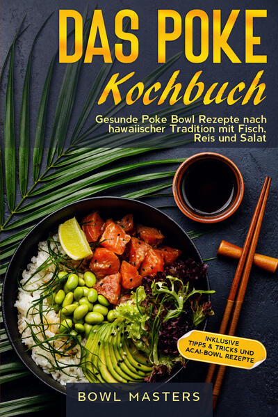 Manche Gerichte klingen so gut, sodass man gleich an Urlaub denken muss. So auch bei Poké Bowls! Das hawaiianische Nationalgericht ist nicht nur im 51. Bundesstaat der USA besonders beliebt, sondern auch hier zu Lande im kalten Deutschland. In größeren Städten wie Berlin oder Köln gibt es sogar Restaurants, die sich nur auf die Zubereitung von Poké Bowls spezialisiert haben.Der Begriff ,,Poké” bedeutet in der einheimischen Sprache der Hawaiianer ,,In Stücke schneiden”. Das andere Wort ,,Bowl” lässt sich aus dem Englischen herleiten und bedeutet ,,Schüssel”. Es ist aber nicht nur der Name, der dieses hawaiianische Nationalgericht so beliebt macht. Poké Bowls sind lecker, gesund und lassen sich normalerweise binnen weniger Minuten Zuhause zubereiten.Zu den Grundlagen der Poké Bowl gehört gekochter Reis und Fisch. Deswegen wird die Poké Bowl auch sehr oft als Fischsalat betitelt. Man muss aber auch betonen, dass es mittlerweile sehr viele andere Varianten der Poké Bowl gibt, so auch mit Tofu und Früchten. Nicht nur in Deutschland sind diese Alternativen sehr beliebt, sondern auch auf Hawaii, wo die Anzahl der veganen und vegetarischen Bewohner auch stetig zunimmt. Wer will kann seine Poké Bowl sogar Low Carb gestalten, indem er zum Beispiel den Reis gegen andere kohlenhydratarme Zutaten austauscht.In diesem Kochbuch finden Sie neben einem Wochenplaner und Acai Bowls bis zu 50 Poké Bowl Rezepte. Diese können Sie sich zum Frühstück und Mittagessen zubereiten. Ebenfalls enthalten sind vegetarische und vegane Rezepte.Wir wünschen viel Spaß beim Kochen und guten Appetit! Das erwartet Sie: ✓Tipps und Tricks für die perfekte Bowl ✓Leckere Acai Bowl Frühstücksrezepte ✓Poke Bowl Rezepte als Hauptspeise ✓Vegane und vegetarische Poke Bowl Rezepte