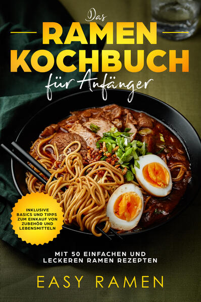 Du hast schon einmal Ramen probiert und möchtest diesen asiatischen Gaumenschmaus auch in deiner Küche zubereiten können? Dann ist dieses Buch mit bis zu 50 Schritt-für-Schritt Rezepten genau das Richtige für dich! Der Ramen-Boom bekommt in Deutschland immer mehr Aufmerksamkeit. In deutschen Großstädten wie Berlin wird dieses japanische Gericht zum absoluten Hit. Es sind nicht nur die speziellen Grundzutaten, die das Rezept besonders machen, sondern auch die Toppings, die am Ende darauf kommen. Die neue Begeisterung für Japan ist nichts Neues in Deutschland. Wenn Du schonmal ein Ramen-Rezept probiert hast und es unbedingt Zuhause ausprobieren möchtest, ist dieses Rezeptbuch ideal für dich. Vielleicht hast Du noch nie etwas von dem Wort ,