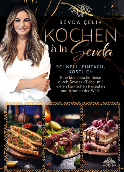 Kochen à la Sevda - Schnell, einfach, köstlich Vergiss aufwendiges Kochen und genieße stattdessen simple, aber dennoch köstliche Rezepte! Sevda Çelik, die mit über 2 Millionen Followern auf Instagram ihre kulinarischen Kreationen teilt, öffnet in ihrem neuesten Kochbuch die Türen ihrer Küche und teilt ihre Lieblingsrezepte mit dir. Was erwartet dich? Unvergessliche Geschmacksmomente mit einer Fülle von türkischen Rezepten und Aromen. Aber das ist längst noch nicht alles - auch internationale Rezepte warten darauf, von dir nachgekocht zu werden. “KOCHEN à la Sevda!” - das ultimative Kochbuch, das in deiner Sammlung nicht fehlen darf! Du kennst es bestimmt auch: In der Mittagspause muss es schnell gehen, denn die Zeit ist knapp und dein Geschmack sollte keinesfalls darunter leiden. Und immer nur Take-Away ist auch keine Option. Doch die meisten guten Rezepte erfordern nicht nur eine aufwendige Zubereitung, sondern auch eine lange Liste an Zutaten, die du erst einmal besorgen musst. Wenn du dir dennoch etwas Leckeres auf den Teller zaubern willst, ist Sevdas Kochbuch die Lösung. Warum? Ganz einfach: Stell dich auf unvergessliche Geschmacksmomente ein, und das ganz nach dem Motto easy-cooking. In ihren Rezepten demonstriert Sevda, wie du mit simplen Grundzutaten und geringem Aufwand köstliche Gerichte auf den Teller zauberst - Geschmacksexplosion garantiert! Außerdem teilt sie ihre Top-10-Zutaten für die türkische Küche, die du immer auf Lager haben solltest. Und mit leicht verständlichen Schritt-für-Schritt-Anleitungen sowie tollen Fotos lädt dich Sevda zum Selbst-Nachkochen ein! Von traditionellen Vorspeisen wie bis hin zu kunstvollen Teigrezepten, die das Herzstück der türkischen Küche abbilden, lassen Sevdas Gerichte die Herzen von Fleischessern und Vegetariern gleichermaßen höherschlagen. Eines sei jetzt schon gesagt: Das Kochbuch hält für jeden Geschmack und Hunger das passende Gericht bereit. Und das Beste: Dank der simplen Zubereitung und der Zeitersparnis beim Einkaufen bleibt dir mehr Zeit für die wirklich wichtigen Dinge des Lebens: Familie & Freunde. Jedes von Sevdas köstlichen Rezepten spiegelt die folgenden Kriterien wider: S = simpel gekocht E = einfach nur lecker V = vorrätige Zutaten D = deliziös schmeckend A = aromatischer Geschmack Lass dich von Sevda in eine Welt voller Geschmack und Genuss entführen und lerne jede Menge türkische, aber auch internationale Rezepte kennen, die sich mit geringem Aufwand und simplen Zutaten nachkochen lassen!