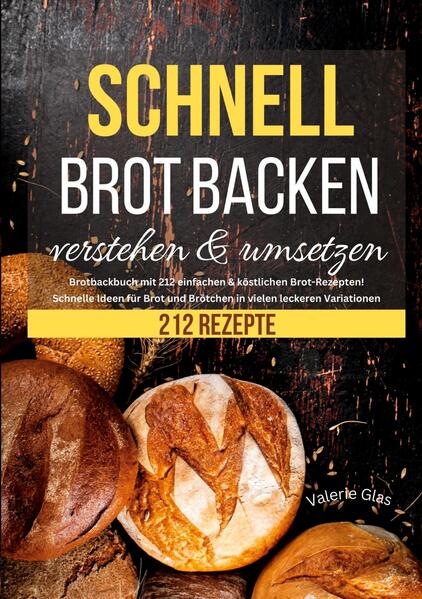 Schnell Brot backen verstehen & umsetzen ist nicht nur ein Backbuch - es ist eine Reise in die Welt des Brotbackens, mit 212 vielfältigen Rezepten! Dieses Brotbackbuch hebt sich durch seine leicht verständlichen Anleitungen und praktischen Tipps ab, die das Brotbacken zu Hause vereinfachen. Zu den Highlights des Buches gehören exklusive Rezepte für eine Vielzahl von Broten - von klassischem Weißbrot über aromatische Vollkornvarianten bis hin zu exotischen Broten mit internationalen Einflüssen. Jedes Rezept ist sorgfältig konzipiert, um auch den zeitgenössischen Geschmack anzusprechen, mit Optionen für glutenfreie und vegane Brote, die keine Wünsche offenlassen. Dieses Buch ist mehr als ein Backbuch