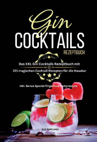 *Gin Cocktails Rezeptbuch - erleben Sie die Magie der Gin Cocktailrezepte! * 221 magische Gin Rezepte für Gin Liebhaber, und die, die es noch werden wollen. Beeindruckende Vielfalten kann man bei einer guten Gin Flasche erkennen. Nicht nur das, der Gin ist heute ein beliebtes Getränk, dem man viel abgewinnen kann. Wollen Sie wissen, wie man den Gin richtig zubereitet? Möchten Sie mehr zu den Gin Sorten erfahren? Wollen Sie den Gin kennenlernen? So einfach und magisch wie hier soll auch Ihr Gin werden? Die besten Cocktails auf Gin Basis wollen Sie kennenlernen und genießen? Nutzen Sie dieses Rezeptbuch mit den besten Gin Cocktail Rezepten. Eine große Sammlung unterschiedlicher genussvoller Zutaten erwartet Sie. Das Gin Cocktail Rezept Buch löst für Sie die Probleme und Herausforderungen, die Sie eventuell mit dem Thema Gin und der Zubereitung hatten. Inklusive toller Boni: Molekulare und alkoholfreie Cocktails auf Gin Basis + Fingerfood Partyrezepte Was bekommen Sie in diesem Buch: 221 magische und geniale Gin Rezepte Viele Informationen Die besten Gin Cocktails Ideen Wissen wie man Gin richtig zubereitet Bonus - molekulare Cocktails auf Gin Basis Bonus - alkoholfreie Gin Cocktails Bonus - Fingerfood Rezepte für eine tolle Gin Party Nutzen Sie dieses Gin Rezepte Buch und lassen Sie sich in die Vielfalt des Gins entführen. So einfach kann die Herstellung eines guten Gin Cocktails sein. Ohne große Hürden erlernen Sie mehr zum Thema Gin und seine Verwendungen.