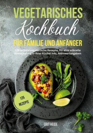 Schnelle und einfache vegetarische Gerichte, die allen schmecken Schnelle vegetarische Familienrezepte Für eine Familie zu kochen ist oft eine große Herausforderung. Geschmäcker sind generell sehr verschieden, Kinder sind häufig wählerisch. Wenn man dazu noch berufstätig ist, ist die Zeit oft knapp und es sollte am besten schnell gehen. Vielleicht muss es auch nicht immer etwas mit Fleisch sein, denn vegetarische Ernährung ist gesünder und schont die Umwelt. Vielleicht hat auch eines der Kinder beschlossen, keine Tiere mehr zu essen. Das alles unter einen Hut zu bekommen, ist nicht so leicht. Hier kann Ihnen dieses Buch helfen. Es enthält jede Menge familientaugliche Blitzrezepte für jeden Tag - ausgewogen, gesund, vielfältig - und vor allem OHNE FLEISCH und mit zahlreichen Variationen, sodass für jeden etwas Leckeres dabei ist. Das erwartet Sie in diesem Buch: über 50 unkomplizierte Hauptgerichte für jeden Tag, teilweise mit Variationen ausgewogene, gesunde Vielfalt - da ist auch für wählerische Esser etwas dabei viele Rezepte sind mit einfachen Tricks zu variieren, sodass auch Fleischesser, wenn es sein muss, auf ihre Kosten kommen Geling-Garantie: einfache Schritt-für-Schritt-Anleitung, auch für Koch-Anfänger geeignet mit Zutaten, die man einfach in jedem Supermarkt bekommt Blitzrezepte: alle Gerichte lassen sich in maximal 35 Minuten vorbereiten - damit auch Berufstätigen noch Zeit für die Familie bleibt! Eintöpfe wie Kürbissuppe mit Kokosmilch, Möhreneintopf, Zucchinicremesuppe und mehr raffinierte Hauptgerichte wie Kartoffel-Paprika-Curry mit Pfirsich oder Kürbis-Möhrengemüse mit Kokosreis Bewährte Kindergerichte wie Käsespätzle, Pizzabrötchen, Gemüselasagne, Kartoffelwedges und vieles mehr vegetarische Klassiker wie Linsenbolognese und Chili sin Carne vegetarische Bratlinge, Buletten, Frikadellen und Co. verschiedene Pastasoßen - nicht nur für Pasta Süßspeisen - Pfannkuchen mit verschiedenen Füllungen, Kartoffelpuffer oder Arme Ritter - da findet einfach jeder etwas! Expresskochen vegetarisch - für Familie, Berufstätige und alle, die es gern schnell und einfach haben. Hinweis: Im Sinne der Greenprint-Idee verzichten wir in diesem Buch auf gedruckte Farbfotos der Gerichte. Bei den Rezepten sind QR-Codes abgedruckt, mit denen die Bilder auf Handy oder Tablet angeschaut werden können.