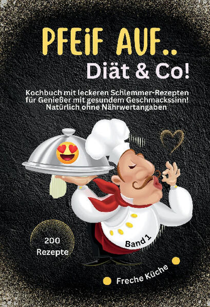 „Willkommen bei Pfeif auf...Diät & Co!“- Band 1, dem Kochbuch mit 200 Rezepte, das Diät-Gurus Albträume bereitet! Humorvoll auch als Geschenkbuch für Genießer! In diesem kulinarischen Meisterwerk haben Kalorienzähler Hausverbot, und der Genuss steht im Rampenlicht. Stellen Sie sich eine Welt vor, in der Sahnesoßen applaudieren, wenn sie auf Kartoffeln treffen, und Schokolade nicht nur eine Zutat, sondern eine Lebensphilosophie ist. Dieses Buch ist eine Hommage an alle, die beim Wort „Diät“ oder „Abnehmen“ nur müde lächeln können. Wir haben leckere, üppige und unwiderstehliche Rezepte zusammengetragen, die Ihre Geschmacksknospen in Ekstase versetzen werden. Von herzhaften Braten bis zu sündigen Desserts - hier finden Sie alles, was das Feinschmeckerherz begehrt vergessen Sie fade Salate und freudlose Mahlzeiten 200 Rezepte lassen das Herz höherschlagen gehen Sie auf eine Reise der Gaumenfreuden, wo jeder Bissen ein Fest und eine Freude ist legen Sie Ihre Diätbücher beiseite und genießen Sie jeden Bissen Schnappen Sie sich eine Gabel (oder zwei) und bereiten Sie sich darauf vor, in eine Welt einzutauchen, in der Schlemmen nicht nur erlaubt, sondern Pflicht ist! Dieses Kochbuch ist nicht nur eine Rezeptsammlung, es ist eine Einladung, das Leben in vollen Zügen zu genießen - und zwar einen Löffel nach dem anderen. Guten Appetit!"