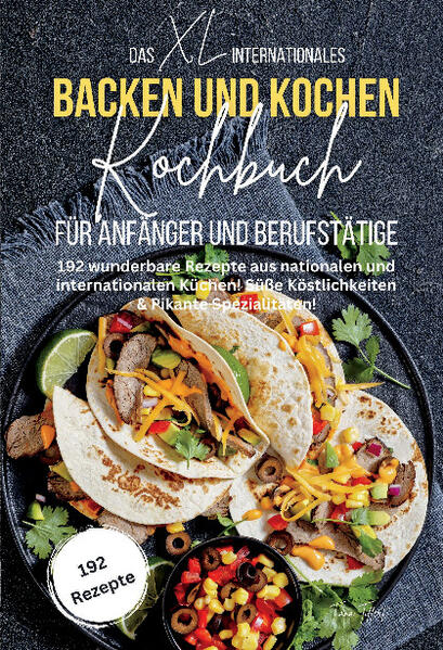 Das XL-Internationales „Backen und Kochen Kochbuch für Anfänger und Berufstätige“ ist ein Back- und Kochbuch, das die besten Rezepte aus verschiedenen Ländern wie Österreich, Deutschland, Italien, Großbritannien, USA usw. zusammenfasst. Es enthält eine Sammlung von internationalen Rezepten aus allen Teilen Europas und der übrigen Welt, die von den erfahrensten Köchen der jeweiligen Regionen kreiert wurden. Das Rezeptbuch enthält detaillierte Anleitungen und Schritt-für-Schritt-Anweisungen, die es Ihnen ermöglichen, einzigartige und köstliche Gerichte zu zaubern. Es verfügt über eine breite Palette von Rezepten, die Backwaren wie Kuchen, Kekse, Brot, Torten, Pizzas usw. umfassen. Das Buch eignet sich für Sie, wenn Sie: sich für die Vielfalt der weltweiten Backkünste interessieren. detaillierte Anweisungen für die Herstellung einer Vielzahl von Kuchen, Broten, Keksen und anderen Gebäcken aus Ländern wie Italien, Österreich, USA, Deutschland etc. erhalten wollen. Rezepte nachbacken möchten, die auf der ganzen Welt bekannt sind, aber auch solche, die nur in bestimmten Regionen vorkommen. Wert auf eine ausführliche Erklärung eines jeden Rezeptes legen, sodass Sie Ihr eigenes internationales Backerlebnis genießen können. Informationen über die verschiedenen Zutaten haben möchten, die für jedes Gericht gebraucht werden Mit diesem Buch haben Sie die perfekte Gelegenheit, das Backen von Gerichten aus verschiedenen Kulturen und Ländern zu erlernen. Hier finden Sie Rezepte für Köstlichkeiten, die Sie zu Hause leicht nachbacken können. Sie lernen, wie Sie traditionelle Backwaren aus verschiedenen Ländern am besten zubereiten. Das Buch bietet Ihnen viele neue und aufregende Backideen, die Sie dabei unterstützen, Ihre Fähigkeiten im Backen zu erweitern und Ihrer Familie und Ihren Freunden leckere und exotische Gerichte anzubieten.