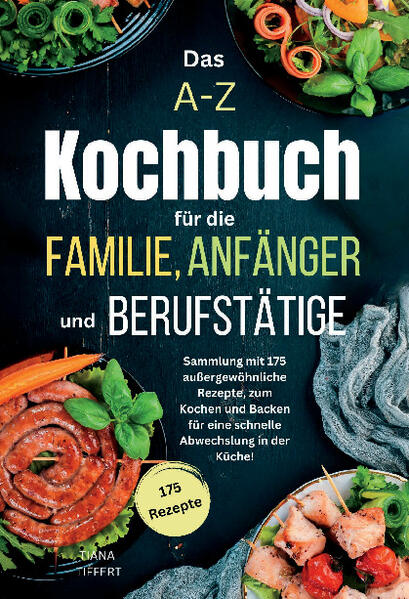 Sie sind immer auf der Suche nach neuen Rezepten? Mehr Abwechslung am Tisch wäre ihr Ding? Dann ist dieses Kochbuch genau das Richtige für Sie! In diesem Kochbuch wurden liebevoll gesammelte Rezepte zu Blatt gebracht, die für die Familie mehr Variationen für den Genuss bieten. Diese abwechslungsreichen Variationen bringen schnelle Abwechslung in jede Küche und sind auch für Anfänger und Berufstätige optimal geeignet. Kochen und Backen soll ja auch Freude machen, mit neuen Rezepten macht es gleich viel mehr Spaß! Dieses Kochbuch bietet Ihnen: 175 außergewöhnliche Rezepte für die Familienküche Neue Gerichte zum Ausprobieren Kochen und backen mal anders (wie z.B.: Spaghetti im Papier usw.) Kombination von alltäglichen Rezepten mit etwas anderen Rezepten Interessante Varianten von Snacks, Mittagessen, Abendessen usw. Überzeugen Sie sich selbst! Bestellen Sie noch heute dieses Kochbuch und probieren Sie diese tollen Rezepte selbst aus!