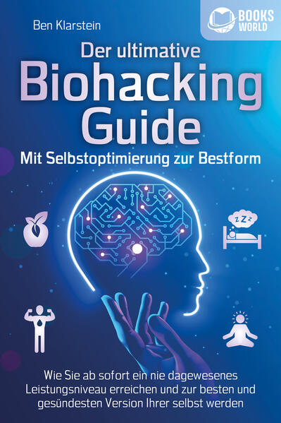 Biohacking - Wie Sie durch natürliche Selbstoptimierung zur besten Version Ihrer selbst werden! Fühlen Sie sich häufig gestresst oder überlastet und wachen morgens meist energielos und schlapp auf? Möchten Sie das Beste aus sich und Ihrem Körper herausholen, um schneller und erfolgreicher an Ihre Ziele zu gelangen? Wollen Sie sich einer optimalen Gesundheit erfreuen und eine beneidenswerte Lebensfreude versprühen? Dann haben Sie gerade das perfekte Buch gefunden! Lernen Sie in diesem Ratgeber die Geheimnisse der Optimierung von Körper und Geist, um in kürzester Zeit Ihre Grenzen zu sprengen, Ihre Gesundheit zu verbessern und ein nie dagewesenes Leistungsniveau zu erreichen! Mit den smarten und einfachen Techniken aus diesem Buch schaffen Sie es spielend leicht Ihren Körper und Ihr Gehirn zu Höchstleistungen auflaufen zu lassen. Mindhacking: Steigern Sie durch Meditation, Achtsamkeit und natürliche Nootropika Ihre geistige Leistungsfähigkeit, Ihre Selbstdisziplin und Ihr Konzentrationsvermögen! Foodhacking: Versorgen Sie durch die für Sie passende gesunde Ernährungsform Ihren Körper mit den richtigen Nährstoffen und erreichen Sie mühelos Ihre körperlichen Ziele! Bodyhacking: Werden Sie zu einer energiegeladenen Person voller Tatendrang, die sich gerne bewegt und wachen Sie morgens erholt und ausgeruht auf! Steigern Sie durch die effektiven und wissenschaftlich fundierten Methoden aus diesem Buch Ihre Lebensqualität drastisch! Gelangen Sie durch eine gesunde Lebensweise zu maximaler Produktivität und mentaler Stärke, mehr Gelassenheit und langanhaltender Gesundheit! Ab sofort gibt es keine Ausreden mehr! Erschaffen Sie sich selbst Ihr neues ICH und lassen Sie sich nicht mehr länger ausbremsen! Sichern Sie sich jetzt diesen umfassenden Ratgeber und werden Sie noch heute zum ultimativen Biohacker!