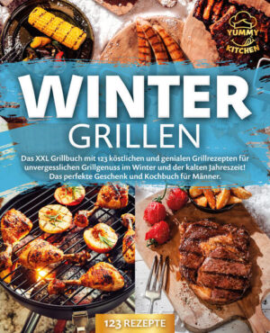 Grillgenuss auch im tiefsten Winter! 123 köstliche Rezepte mit Nährwertangaben und den besten Tipps für Holzkohlespaß in der kalten Jahreszeit Holen Sie sich die unbeschwerte Sommerschlemmerei ganz einfach in den Winter! ✓ Sie lieben den typischen Grillgeruch von glühender Holzkohle und den unvergleichlichen Geschmack köstlich marinierter Steaks? ✓Sie genießen das gesellige Beisammensein draußen an der frischen Luft und stundenlange, fröhliche Zusammenkünfte mit leckerem Essen? ✓Nur leider ist der Sommer jedes Jahr viel zu kurz und im September räumen Sie den Grill bereits wehmütig in den Keller? Dann hat dieses Rezeptbuch die perfekte Lösung gegen den Winterblues: Holen Sie sich mit den 123 liebevoll ausgewählten und raffinierten Rezepten den Grillgenuss ganz einfach in den Winter und machen Sie die kalten Monate mit köstlichen Leckereien zur Grillsaison! Dieses Buch zeigt Ihnen verblüffende und begeisternde kulinarische Ideen, mit denen Sie gewöhnliches Grillen im Handumdrehen zum perfekt gestalteten Wintervergnügen machen. Ob süß, Pikant, Fleisch, vegetarisch, vegan - hier ist für jede Ernährungsvorliebe reichlich Auswahl geboten! Das perfekte Kochbuch für Grillenthusiasten, Steakprofis und angehende Barbecue-Meister gleichermaßen! Kalte Finger? Das muss nicht sein! Finden Sie heraus, was es beim Wintergrillen zu beachten gibt und wie Sie den Herausforderungen der kalten Jahreszeit ganz mühelos begegnen. Wie gelingt denn nun das perfekte Steak? Profi-Tipps für Anfänger & Fortgeschrittene machen aus Ihnen im Handumdrehen einen Meister am Rost! Stellen Sie sich aus 123 schmackhaften Rezepten ein Grillmenü zusammen, dass Ihren Gästen ein wohliges Lächeln ins Gesicht zaubern wird: Nicht alles muss direkt vom Rost kommen: Zaubern Sie leckeres Frühstück wie Lachsbowl, Morgen-Pfannkuchen oder Speck-Omelett. Runden Sie Ihr Menü mit Beilagen und Vorspeisen ab und genießen Sie etwa Wurstsalat, Kräuteraufstrich oder Grillgemüse. Seelenwärmer Hauptgericht: Knuspriges Lamm, Blumenkohlreis, Hähnchenspieße und vieles mehr machen garantiert warm und satt. Süßer Höhepunkt: Gönnen Sie sich zum Abschluss sündig-feine Desserts wie gebackene Pfirsiche, Schoko-Brownies oder amerikanische Pancakes. Setzen Sie der winterlichen Tristesse jetzt etwas entgegen und genießen Sie die unbeschwerte Leichtigkeit eines sommerlichen Grillabends auch an kalten Tagen. Sie werden verblüfft sein, wie gut Grillwärme, Lagerfeuer, brutzelndes Fleisch und klirrende Kälte zusammenpassen und der dunklen Jahreszeit Fröhlichkeit und Genuss einhauchen! Sichern Sie sich jetzt dieses raffinierte und abwechslungsreiche Kochbuch, schenken Sie sich eine Tasse heißen Glühwein ein und dann grillen Sie im glitzernden Schnee drauflos!