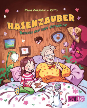 Das neue fantastische Abenteuer von Cora und ihrer Oma Hilde. Die Nacht vor Ostersonntag kann Cora vor Aufregung nicht schlafen und sucht nach dem Osterhasen. Doch der entpuppt sich als ziemlich schreckhaft. So beginnt für Cora und Oma Hilde ein neues fantastisches Abenteuer, bei dem es die beiden bis in das Zuhause der Osterhäsin verschlägt. Dort angekommen, stoßen sie auf einige wundersame Geheimnisse! Mit Zusatzseite zum Ausmalen.