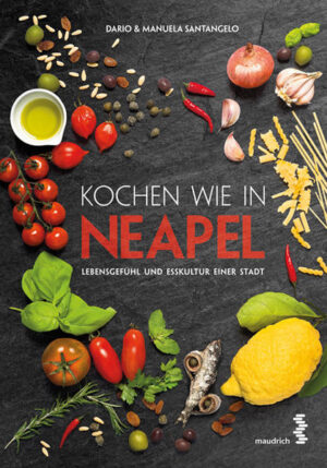 Feuer, Erde und Wasser sind für Neapel formgebende Elemente, die sich auch in der Küche widerspiegeln. Kochen wie in Neapel vermittelt neben Rezepten und Tipps die authentische Tischkultur einer der weltweit bekanntesten Küchen. Geselligkeit und Austausch, das Genießen einfacher (Gaumen-)Freuden das haben die Neapolitaner zur Kunst erhoben. Eine Kunst, die jeder ausüben kann ausgestattet mit dem richtigen Wissen. Detailliert beschriebene Kochtechniken und Werkzeuge machen die einfache aber spezielle neapolitanische Küche für jeden nachvollziehbar. Erleben Sie mehr als 120 Rezepte von Tradition bis hin zu neuesten Trends sowie einen Lebensstil, den die Autoren in Kochkursen vorstellen und den die Leser in diesem Buch entdecken können.