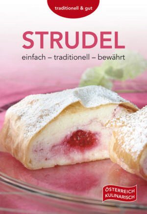 Der Strudel ist aus der österreichischen Küche nicht wegzudenken und hat längst auch die Speisekarten von Feinschmeckerlokalen erobert. In diesem Buch finden Sie die wichtigsten Grundrezepte für den Teig sowie zahlreiche Anregungen für leckere Füllungen - bekannte Klassiker genauso wie originelle Neuschöpfungen.