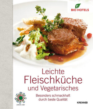 Feine Hausrezepte für die leichte Fleischküche ergänzt mit ein paar vegetarischen Rezepten und man spürt die Kraft der Natur. Gute Zutaten aus kontrolliertem Anbau und Rezepte von den besten BIO-Hotels (A,D,CH,I) garantieren eine abwechslungsreiche Ernährung für den täglichen Speiseplan. Mit vielen regionalen Schmankerln und lokalen Spezialitäten. Nicht nur die Speisen sind BIO und die Hotels ökologisch-nachhaltig, auch die Bücher sind mit dem Österreichischen Umweltzeichen zertifiziert. Damit wird eine umweltfreundliche und ressourcenschonende Produktionsweise garantiert.