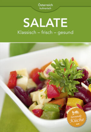 Salate sind nicht nur köstlich und gesund, sie sind auch unglaublich vielseitig. Ob als Vor-, Haupt- oder Zuspeise - Salate passen immer. Durch die große Menge an möglichen Zutaten, verschiedenen Dressings aus unterschiedlichen Essig- oder Ölsorten, verfeinert mit Joghurt oder Mayonnaise und vollendet mit frischen Kräutern, scheinen Salatvarianten schier unbegrenzt.