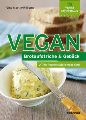 Selbstgemachte Brotaufstriche, alle kalorienreduziert, sind eine gute Alternative zu Fertigprodukten. Vegane Aufstriche - von pikant bis süß - und eine Reihe an Rezepten für Brot und Gebäck runden das Buch ab.