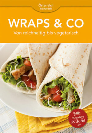 Wraps sind eine gute Alternative zum Sandwich oder Wurstsemmerl als Snack zwischendurch. Aber auch als Hauptmahlzeit werden Wraps gerne gegessen. Ob klassisch als Club-Wrap, gefüllt mit jeder Menge fein geschnittenem Gemüse, mal mit mexikanischem oder asiatischem Einfluss - bei Wraps sind der Kreativität keine Grenzen gesetzt.