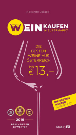 In der 11. Ausgabe erfahren alle Weinfreunde, welche Weine in den wichtigsten österreichischen Supermärkten gut und günstig sind. Jede Flasche ist zum raschen Wiedererkennen im Supermarkt abgebildet. Dazu gibt es eine passende Speiseempfehlung, ergänzt mit Winzerporträts und hilfreichen Informationen über das Weinland Österreich.