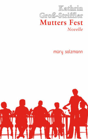 Ein ganz normales Gasthaus in einer ganz normalen Kleinstadt. Mutters 60. Geburtstag ist der Anlass eines Familienfestes im engsten Kreis. In freudiger Erwartung sitzt da der Pater familias und Ehemann, Exponent des deutschen Wirtschaftswunders, dem die Schatten der Nazi-Vergangenheit noch nachhängen. Neben ihm der Sohn, der es zum Dorfapotheker gebracht, fu?r die Alkoholsucht seiner Frau aber noch kein Medikament gefunden hat. Extra angereist ist die Tochter, nicht nur aufgrund ihres künstlerischen Berufes das schwarze Schaf der Familie. Es fehlt, und das ist die unerhörte Begebenheit dieser Novelle, die Jubilarin selbst. Luftschnappen wollte sie vor dem Essen. In der Gaststube geht indessen ein Kammerspiel über die Bühne, in dem so ziemlich alles an Fassaden, die sich diese Familie mühsam aufgebaut hat, niedergerissen wird. Meisterhaft gelingt es Kathrin Groß-Striffler in "Mutters Fest", das Sittenbild einer scheinbar ganz normalen deutschen Familie - es könnte genauso gut eine österreichische sein - zu zeichnen. Man liest es atemlos, so sehr, dass sich am Ende das dringende Bedürfnis nach Luftschnappen einstellt.