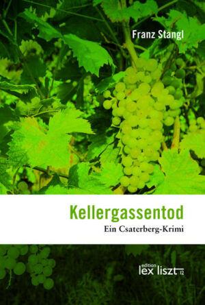 Kellergassentod Ein Csaterberg-Krimi | Franz Stangl