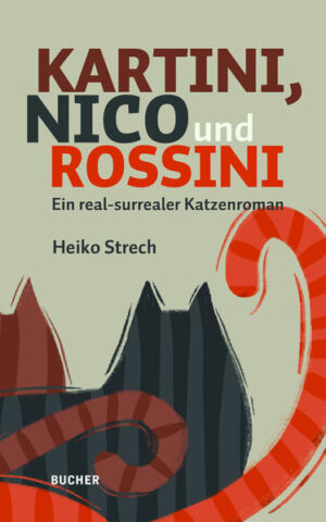 Heiko Strech, geboren 1940 in Berlin. Eltern bildende Künstler. Theaterausbildung in Essen. Germanistik-Studium in Köln und Zürich. Dissertation über Theodor Fontane. Lebt seit 1964 in Zürich, verheiratet mit der Journalistin Marlies Strech-Widmer. Der Autor arbeitete als Gymnasiallehrer, Journalist und Dozent für Sprechausbildung an Schulen und Hochschulen. Theater mit Laien und Profis. Seit 2006 Autoren-Dialog-Lesungen samt Kommentar mit Sprechpartnerin und Musikerin. Als deutsch-schweizerischer Doppelstaatsbürger sucht der Autor die Macken beider Völker zu verstehen, nicht nur jene der Katzen. Braun-Tigerin Kartini, Schwarz-Tiger Nico und Rot-Tiger Rossini wohnen beim Ehepaar Judith und Johannes Frisch in Zu?rich. Zusammen mit deren Kindern Anna und Andreas. Die Katzen und die Menschen haben einander so lieb gewonnen, dass sie längst Menschenkätzisch miteinander sprechen. Wird hier immer u?bersetzt! Wir begleiten die Katzen nach Frankreich, ins Theater und auf die Zeitungsredaktion. Nico spielt Cello. Am liebsten Bach. Alle haben es lustig miteinander. In den Ferien am Meer treffen Frischs auch die Katzen Pfnu?si auf Lanzarote, Cochinillo auf Kreta und Pasok auf Pilion in Griechenland. Aber es gibt auch Trauriges: Abschied, Leid und Tod.