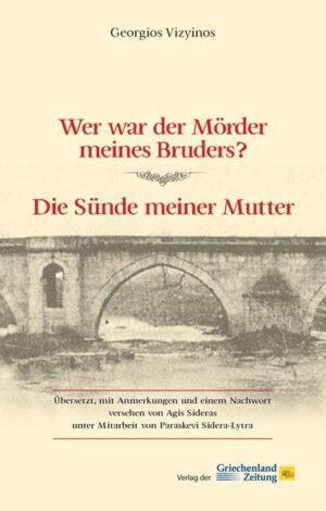 „Wer war der Mörder meines Bruders?“ ist Vizyinos’ komplexeste Erzählung und darüber hinaus die erste Kriminalgeschichte der griechischen Literatur. Sie liegt nun erstmals in deutscher Übersetzung vor. Eines seiner Hauptthemen sind die Grenzen der kulturellen Identität. Gekennzeichnet ist das Werk von einem dramatischen Geschehen, in dem scheinbare Gewissheiten permanent auf den Kopf gestellt werden. Vizyinos verlebte seine gesamte Kindheit und Jugend als Untertan des Osmanischen Reiches. Er schöpft hier aus seiner reichhaltigen Erfahrung der Koexistenz der türkischen und griechischen Bevölkerungsgruppe im Sultansreich. Kiamil, der zweifache Mörder, ist eine der typischen Vizyinos-Gestalten, die durch die Erfahrung unglücklicher Liebe aus der Bahn geworfen werden. Im Vordergrund von „Wer war der Mörder meines Bruders?“ stehen jedoch die Beziehungen und Konflikte der beiden Volksgruppen, die auch heute aktuellen Probleme der Koexistenz und der Anpassungsprozesse an eine fremde Kultur (Akkulturation). Vizyinos setzte in seiner Kriminalgeschichte seiner Mutter ein literarisches Denkmal. In „Die Sünde meiner Mutter“ steht sie ganz im Mittelpunkt. Diese Erzählung gilt als das erste Beispiel der Ithographia - einer Untergattung erzählender Prosa, welche die Epik in Griechenland bis Anfang des 20. Jahrhunderts dominierte. Wie meistens bei Vizyinos ist auch in „Die Sünde meiner Mutter“ die Hauptfigur ein getriebener Mensch, auf dem ein schweres Schicksal lastet, dessen er sich durch verzweifelte und paradoxe Handlungsweisen zu entledigen hofft. „Wer war der Mörder meines Bruders?“ und „Die Sünde meiner Mutter“ sind Familiengeschichten mit sehr starkem autobiographischen Bezug, die hauptsächlich im Heimatort des Autors und dessen näherer Umgebung spielen. Mit dieser Ausgabe liegen nun fast alle größeren Erzählungen von Vizyinos auf Deutsch vor. Der interessierte deutschsprachige Leser hat nun also die Möglichkeit, sich ein eingehendes Bild von diesem unverwechselbaren Pionier der griechischen Literatur zu machen.