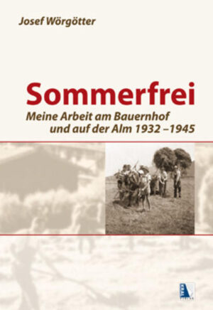 In der ersten Hälfte des vorigen Jahrhunderts wurden die Schüler für ihre Arbeit auf den Bauernhöfen frühzeitig in die Schulferien entlassen - sie bekamen „Sommerfrei“. Mit 10 Jahren nahm der 1922 geborene Josef Wörgötter seine erste Dienststelle am Bauernhof an, wo er bei der Heuarbeit das dem Heuwagen vorgespannte Pferd zu führen hatte. So wuchs er als Kind und Jugendlicher in die Bauernarbeit hinein. In späteren Jahren war es als Hirte und Senner auf Almen tätig. Der Autor erzählt von der bäuerlichen Arbeit und dem Zusammenleben der Menschen auf den Höfen und beschreibt in detaillierte Form die Verwendung der Arbeitsgeräte, als es noch keine Maschinen auf den Höfen und Almen gab.