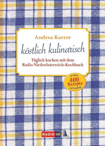 Erweiterte Neuauflage des Bestsellers! Seit Jahren gibt Andrea Karrer Samstag für Samstag Kochtipps und Rezepte auf Radio Niederösterreich weiter. Immer im Einklang mit den Jahreszeiten und der niederösterreichischen Tradition. Und immer kennt sie noch ein besonderes Extra. In diesem Kochbuch hat sie exklusiv ihre besten 450 Rezepte zusammengestellt und mit den wichtigsten Tipps ergänzt und gibt Antworten auf die vielen Hörerinnen-Fragen. Ob Suppen, Braten, Salate, Fleischloses, Nachspeisen oder Marmeladen - einfach ein Rundumgenuss mit niederösterreichischen Produkten. Ein wundervolles Buch, das man seiner Tochter beim Auszug, seiner Mama zum Muttertag und seiner Oma als Anregung schenkt.